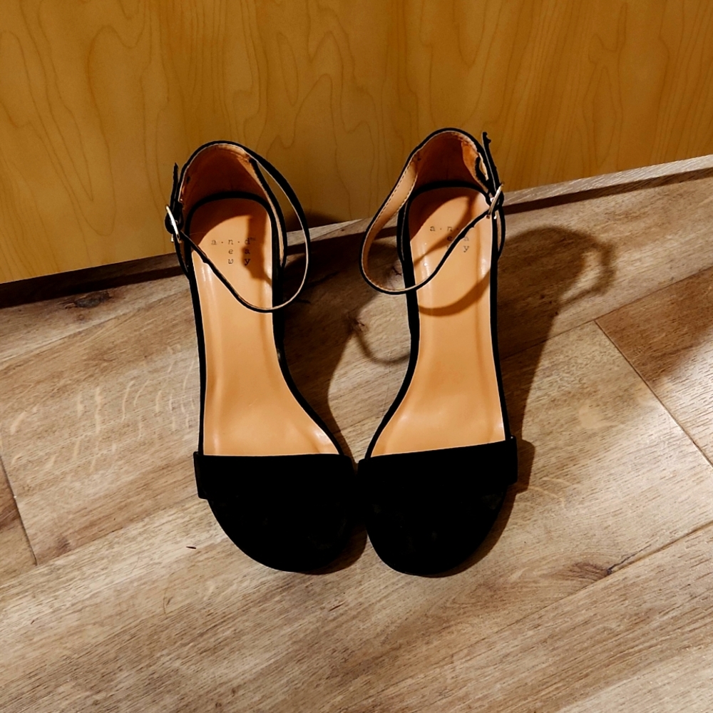 Black heels